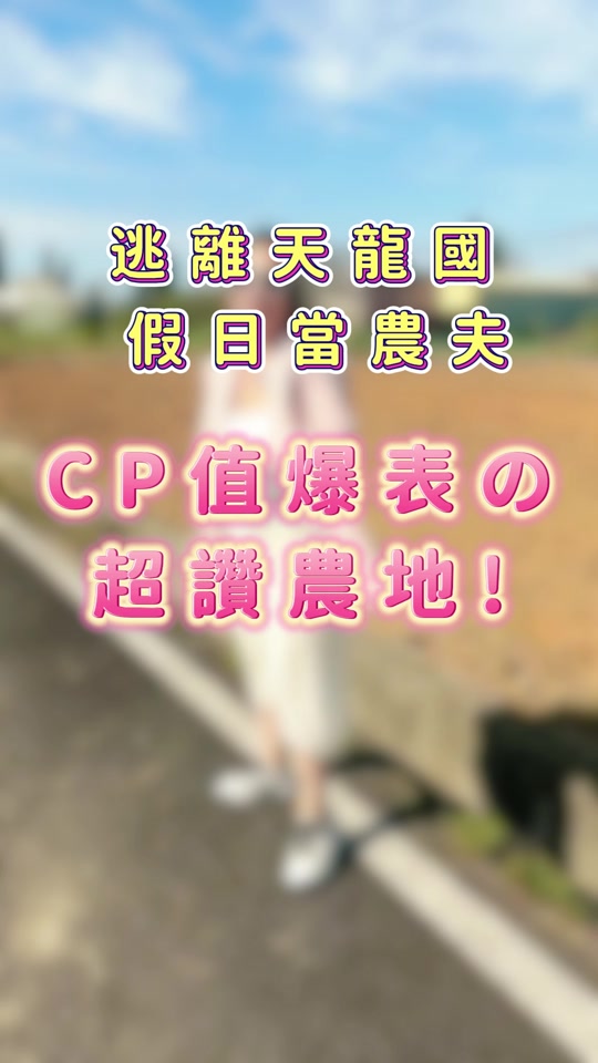 假日當農夫 TikTok 影片原始封面